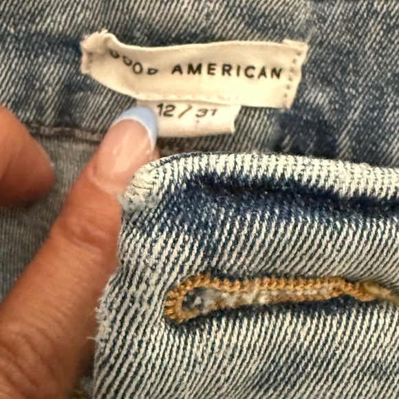 Good American Classic Ankle Skinny Jeans EUC - Picture 6 of 7